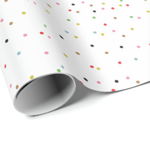 Papier Cadeau Pneus COLORÉS point CHRISTMAS vacances
