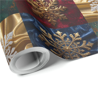 Papier Cadeau Pneus d'or sur l'image Velvet