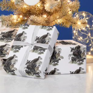 Papier Cadeau Pointeur À poils durs allemand