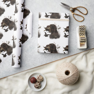 Papier Cadeau Pointeur À poils durs allemand