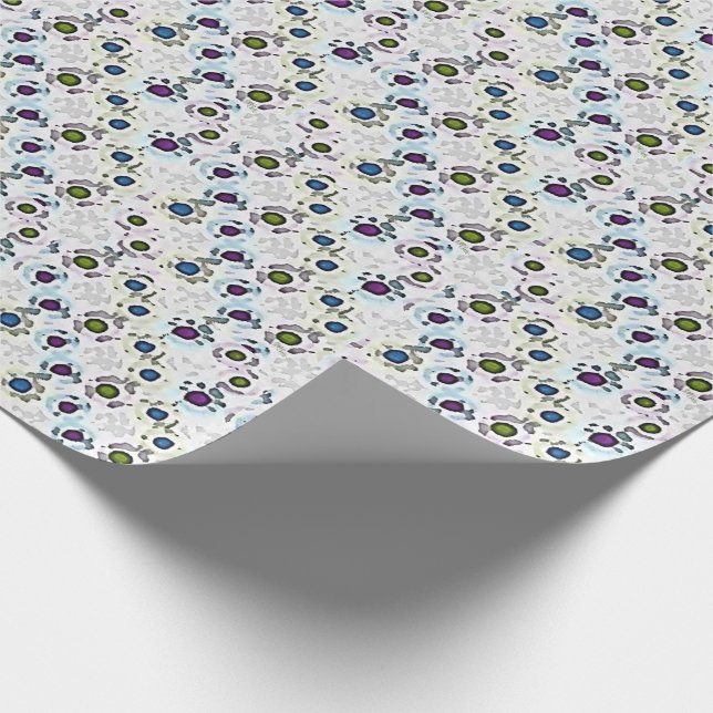 Papier Cadeau Points aquarelle (Coin)