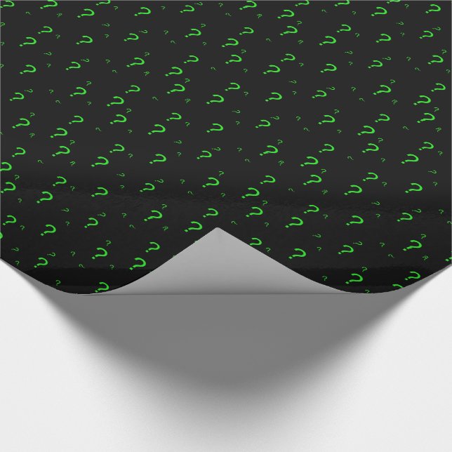 Papier Cadeau Points d'interrogation (Coin)