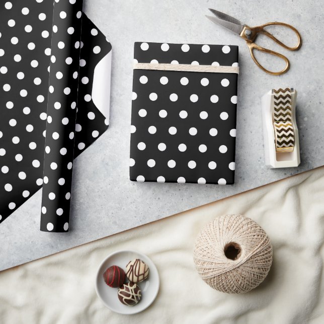 Papier Cadeau Points Polka (Artisanat)