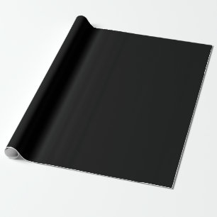 Papier Cadeau Pois noir blanc grand élégant motif