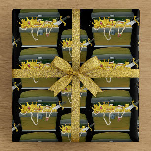 Papier Cadeau Poitrine au trésor