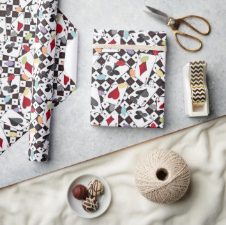 Papier Cadeau Poker