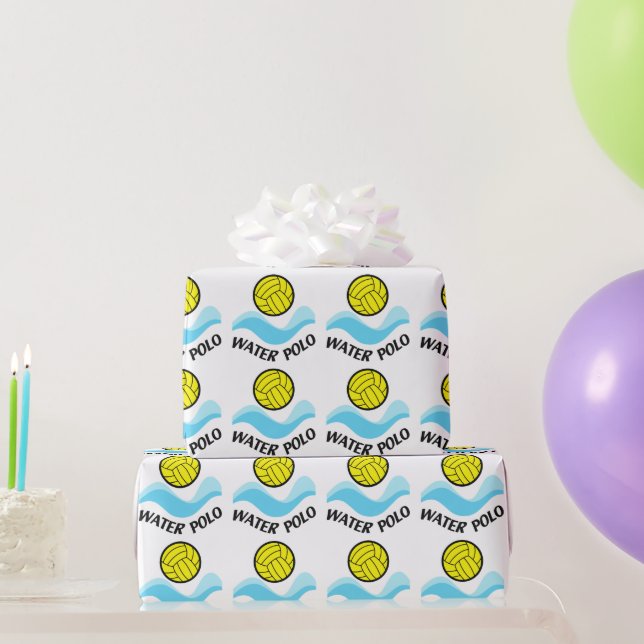 Papier Cadeau Polo aquatique (Cadeaux de fête)
