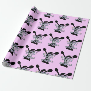 Papier Cadeau Pom-pom girl nous miroitons