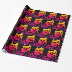 Papier Cadeau Pop Art Jack JFK John F. Kennedy