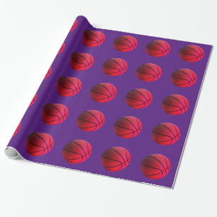 Papier Cadeau Pop de basket-ball tendance