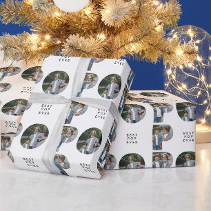 Papier Cadeau Pop multi photo moderne typographie élégante