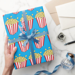 Papier Cadeau Popcorn Bucks Amusants Lover