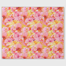 Poppies on Poppies Wrapping Paper
