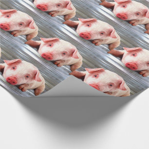Papier Cadeau Porc