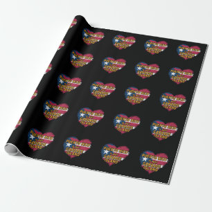 Papier Cadeau Porto Rico n'est pas une poubelle