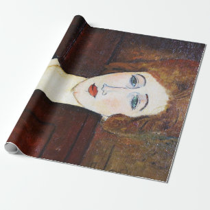 Papier Cadeau Portrait de Woman