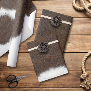 Papier Cadeau Poster de animal Brown