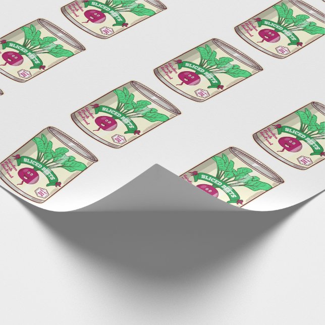 Papier Cadeau Poubelle de betteraves (Coin)