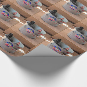 Papier Cadeau Poulet dans un papier d'enveloppement de seau