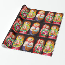 Poupées colorées de Matryoshka