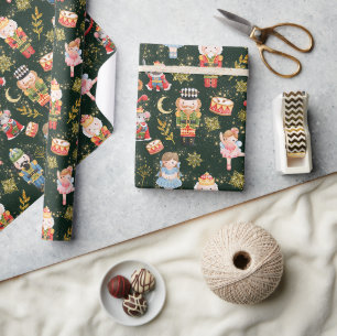 Papier Cadeau Poupées de ballet festin à bec maudiste