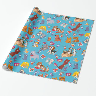 Papier Cadeau Pour Chats Et Chiens