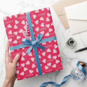 Papier Cadeau Pour les êtres chers, l'amour