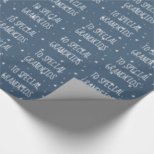 Papier Cadeau Pour les petits-enfants Livre blanc
