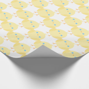 Papier Cadeau Poussins de Pâques