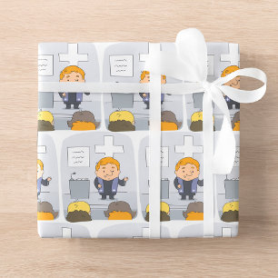 Papier Cadeau Prédication du ministre de l'Église