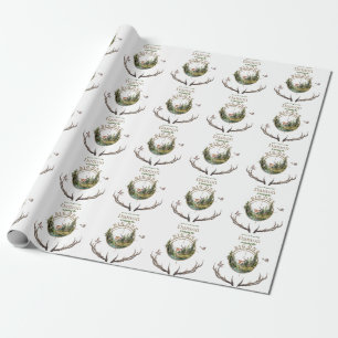 Papier Cadeau Premier Anniversaire de Chasse du Grand