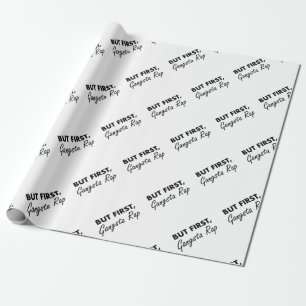 Papier Cadeau Premier coup sec et dur de Gangsta