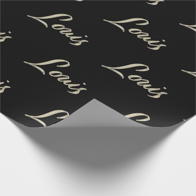 Papier Cadeau Prénom (Coin)