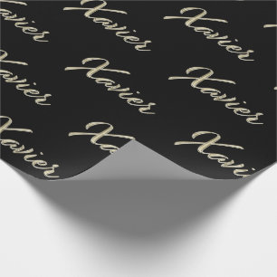 Papier Cadeau Prénom de Xavier