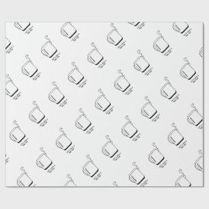 Papier Cadeau Prenons un Par-Tea