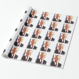 Papier Cadeau Président des États-Unis Joe Biden