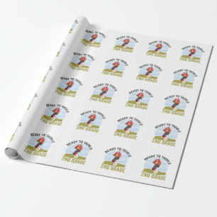 Papier Cadeau Prêt À Attaquer Le Rugby Imaginaire De Football De