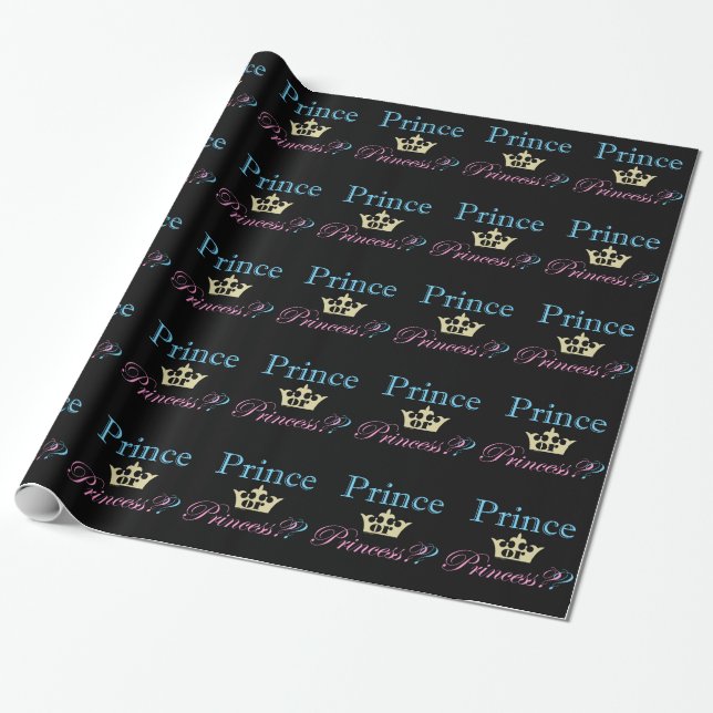 Papier Cadeau Prince ou Princesse ? (Déroulé)