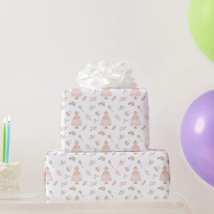 Papier Cadeau Princesse Baby shower Motif