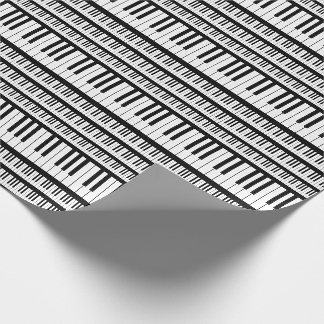 Papier Cadeau Professeur de musique de piano (Coin)