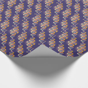 Papier Cadeau Projecteur d'ADN Sciences Médicales