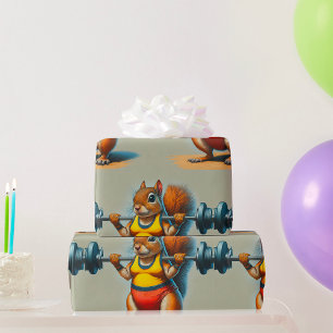 Papier Cadeau Puissance des écureuils