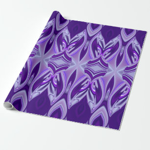 Papier Cadeau Purple Dream, Imaginaire Abstrait Rainbow-Art