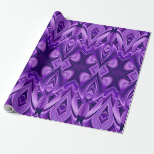 Papier Cadeau Purple Dream, Imaginaire Abstrait Rainbow-Art