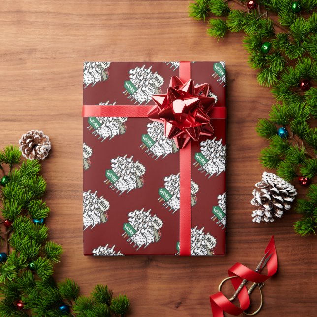 Papier Cadeau Quitter le travail (Cadeau de vacances)