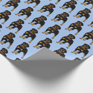 Papier Cadeau Race de chien de Rottweiler