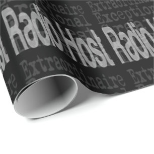 Papier Cadeau Radio Host Extraordinaire