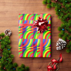 PAPIER CADEAU RAINBOW INVITATION GREETING PACKAGE