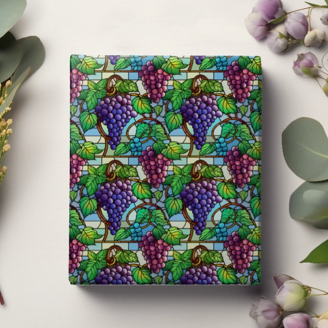 Papier Cadeau Raisins en verre tendu (Créateur téléchargé)