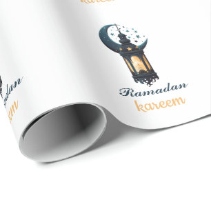 Papier Cadeau Ramadan Kareem Moubarak ramadan 2024